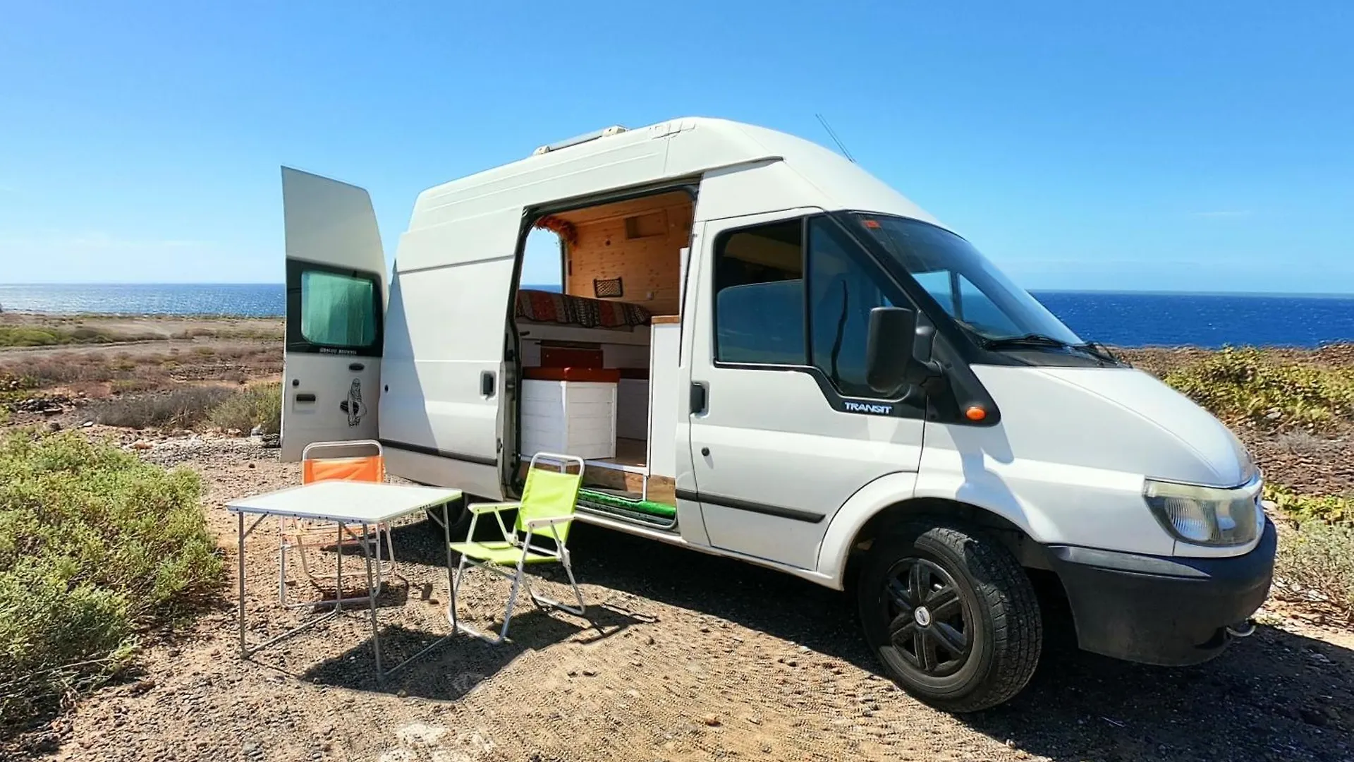 Descubre Tenerife En Furgoneta Camper Hotel Los Abrigos
